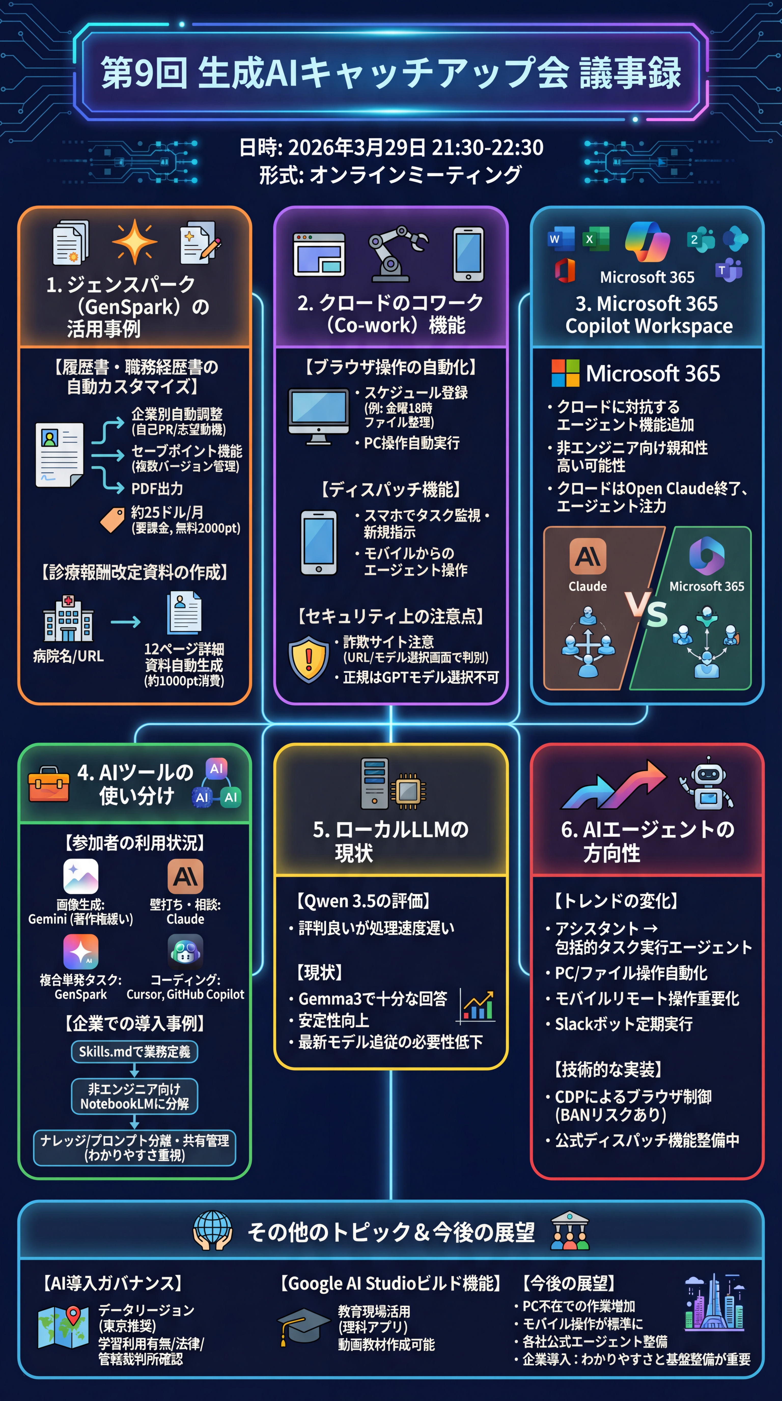 第9回生成AIキャッチアップ会の内容まとめ